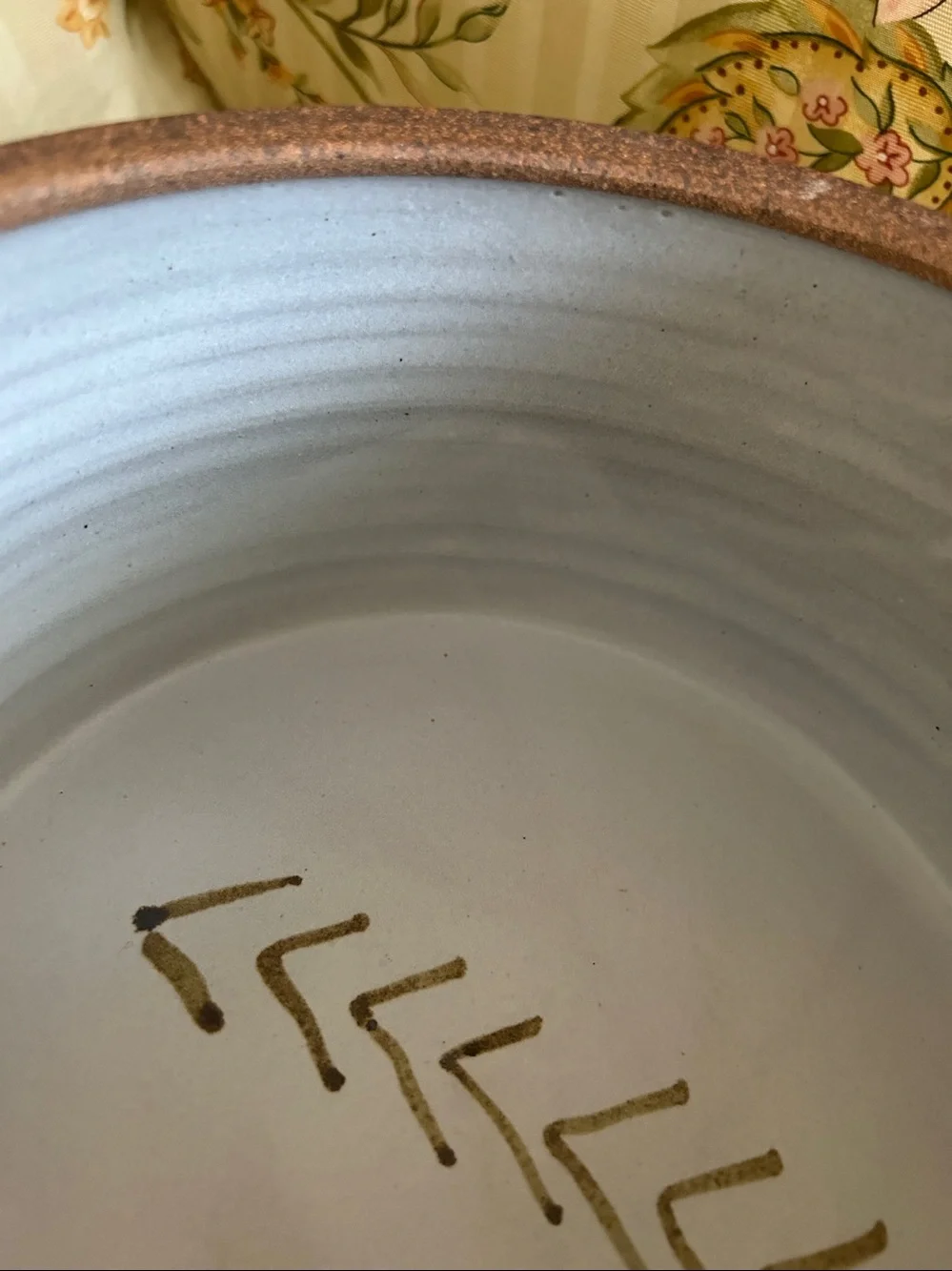 Studio Pottery Ceramic Dish & Lid